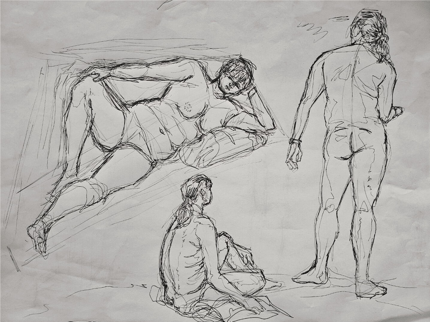 live model drawing - 2025