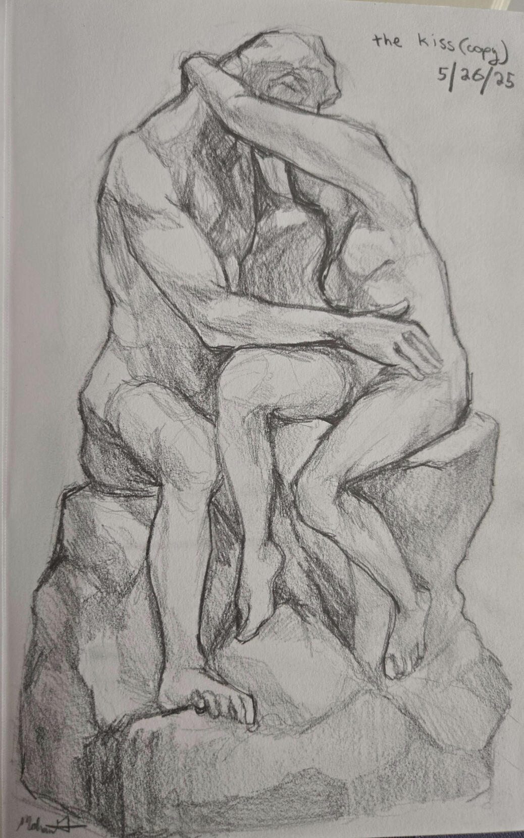 "the kiss" - 2025