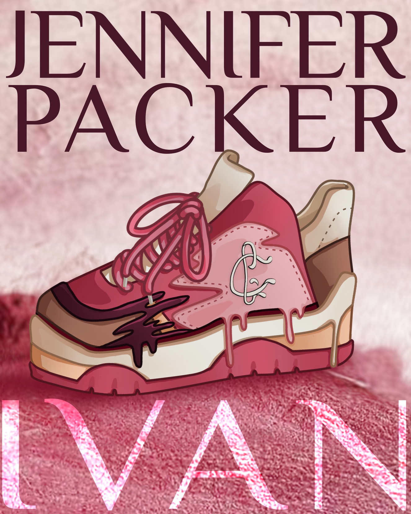 jennifer packer "ivan" inspired product mockup - 2025