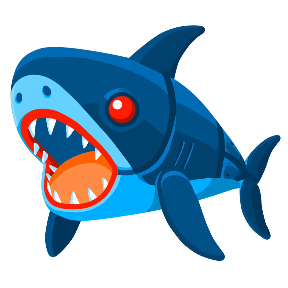 robot shark asset - 2024